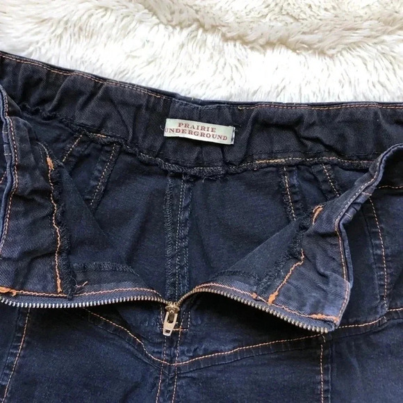 Prairie Underground Girdle Capri Jeans  Size 28 SM - Picture 8 of 16